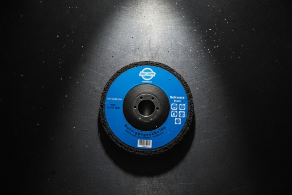 Grobreinigungsscheibe,CBS Scheibe Reinigungsscheibe 125 mm Schwarz